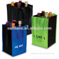 Printed Skillful manufacture wine bag carrier